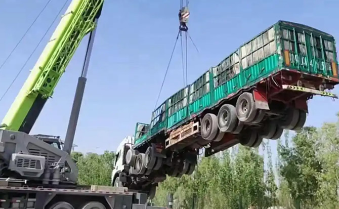 灌南道路脱困救援案例
